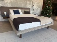 Letto matrimoniale design Matisse Novamobili a prezzo scontato