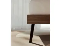 Letto design con piedini * ofelia Orme a prezzo scontato