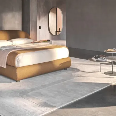 Letto matrimoniale con giroletto Pacific Ditre italia a prezzo scontato