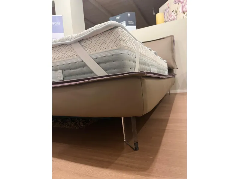 Letto matrimoniale design Sandy Bontempi letti design a prezzo scontato