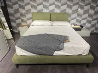 Letto design con contenitore Tecum Novaluna a prezzo scontato