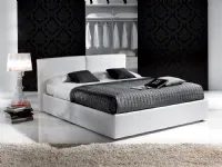 Letto imbottito con contenitore PortoArtigianalea prezzo ribassato