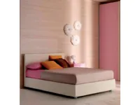 Letto Doimo CityLine  outlet Piazza e mezzo con contenitore