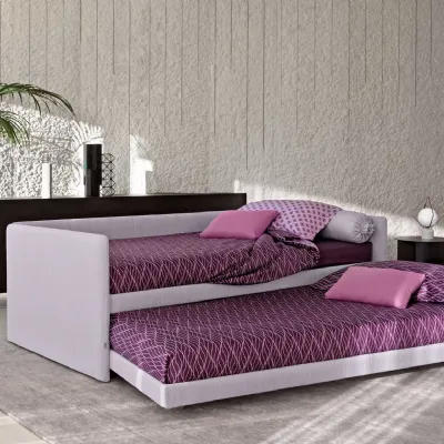 Letto singolo Duetto Flou con uno sconto IMPERDIBILE