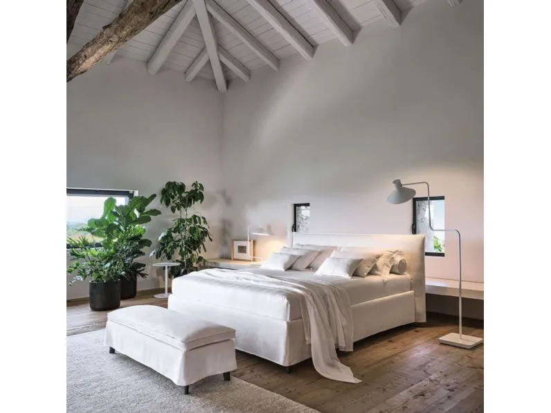 Letto design con contenitore Edo * Twils a prezzo ribassato