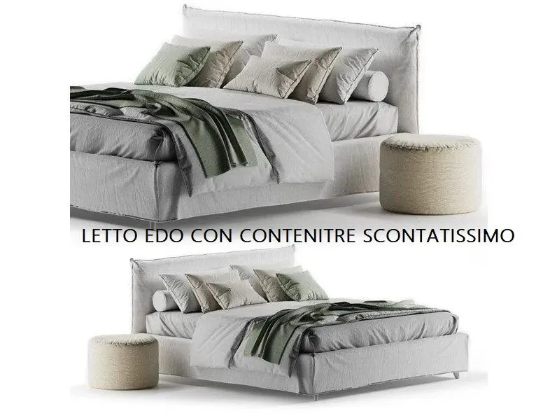 Scopri il Letto moderno Edo Twils scontato del 46%. Una scelta di stile e comfort!