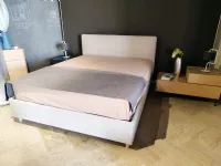 Letto matrimoniale con contenitore Elba Ergogreen a prezzo ribassato