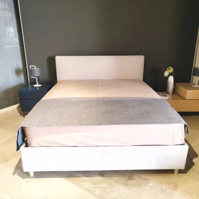 Letto matrimoniale con contenitore Elba Ergogreen a prezzo ribassato