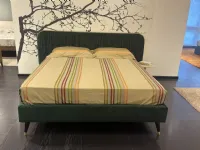 Letto matrimoniale con gambe Elysium Novaluna a prezzo ribassato