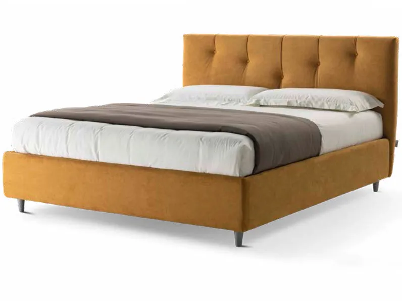 LETTO Enrica tessuto Stilfar SCONTATO