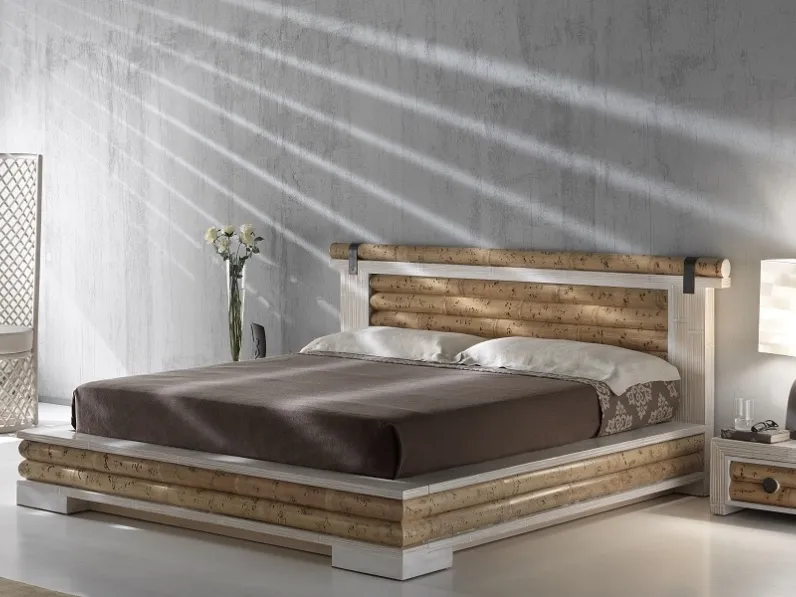 Letto matrimoniale Etnico isayto Outlet etnico con un ribasso IMPERDIBILE