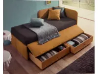 Letto imbottito modello Fata di Confort line scontato 30%