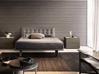 Letto moderno Filo capitonn Pianca scontato 35%