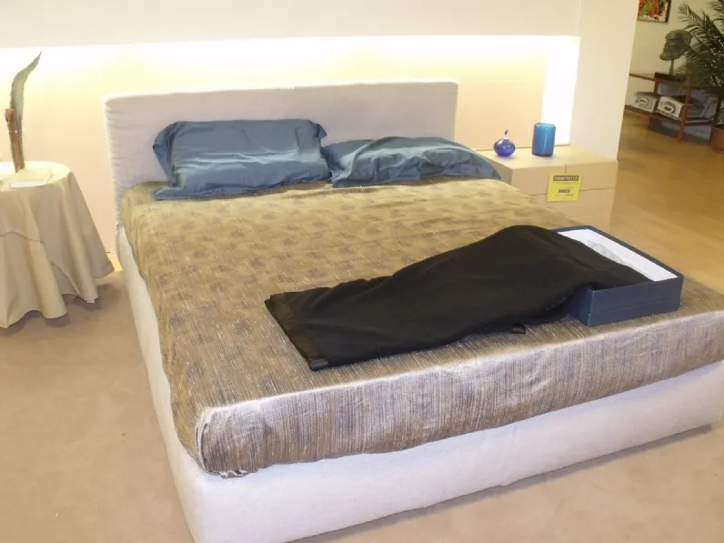 Letto Flou Merkurio Matrimoniale Moderno Imbottiti