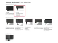 Letto matrimoniale con contenitore Flux * Samoa a prezzo scontato
