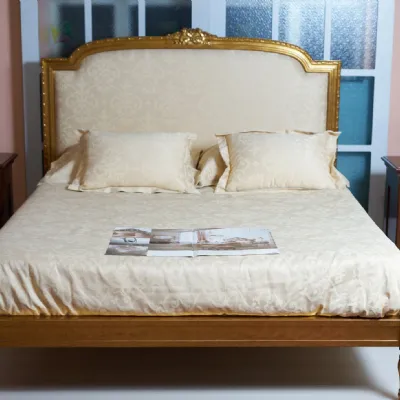 LETTO Foglia oro Artigianale SCONTATO