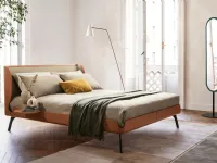 Letto imbottito con piedini GabriBolzana prezzo scontato