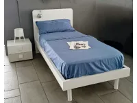 Letto in legno con giroletto GiottoDoimo citylinea prezzo ribassato