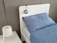 Letto in legno con giroletto GiottoDoimo citylinea prezzo ribassato