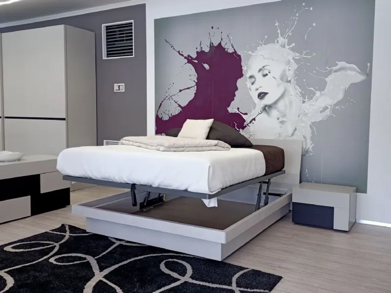 Letto Graphic folio Sangiacomo SCONTATO a PREZZI OUTLET