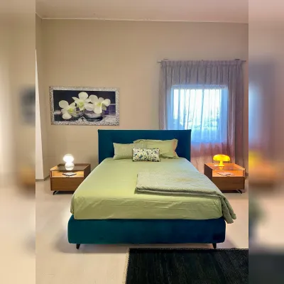 Letto imbottito modello Gustav di Dorelan scontato 27%