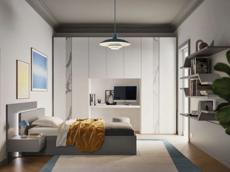 Letto in legno modello Horizon di Collezione esclusiva scontato 40%