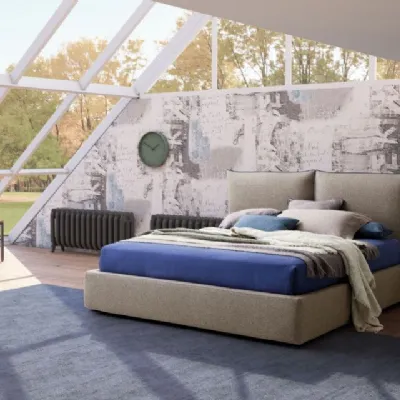 Letto imbottito modello Allen di Le comfort scontato 30%