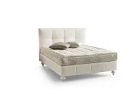 Letto imbottito con contenitore ArgentumYoudecora prezzo scontato