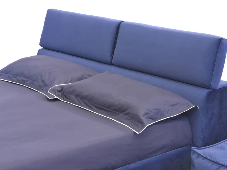 Letto imbottito con contenitore Astra 46Md worka prezzo scontato