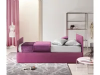 Letto imbottito con contenitore BambusaLe comforta prezzo scontato