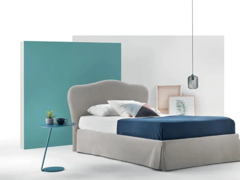 Letto moderno con contenitore Beatrice,allison,camilla,justine Artigianale a prezzo scontato