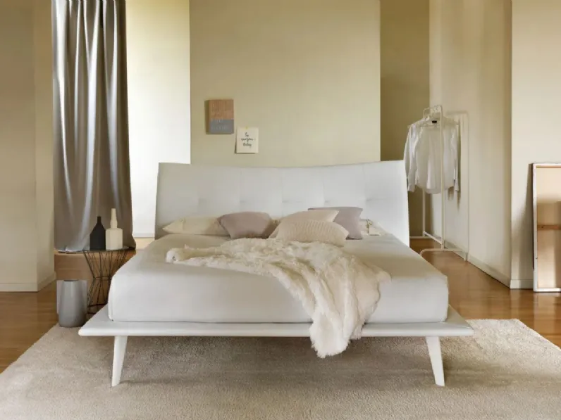 Letto moderno con contenitore Beatrice,allison,camilla,justine Artigianale a prezzo scontato