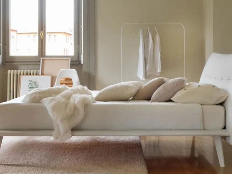 Letto moderno con contenitore Beatrice,allison,camilla,justine Artigianale a prezzo scontato
