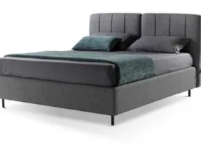 Letto imbottito con contenitore CamillaStilfara prezzo scontato