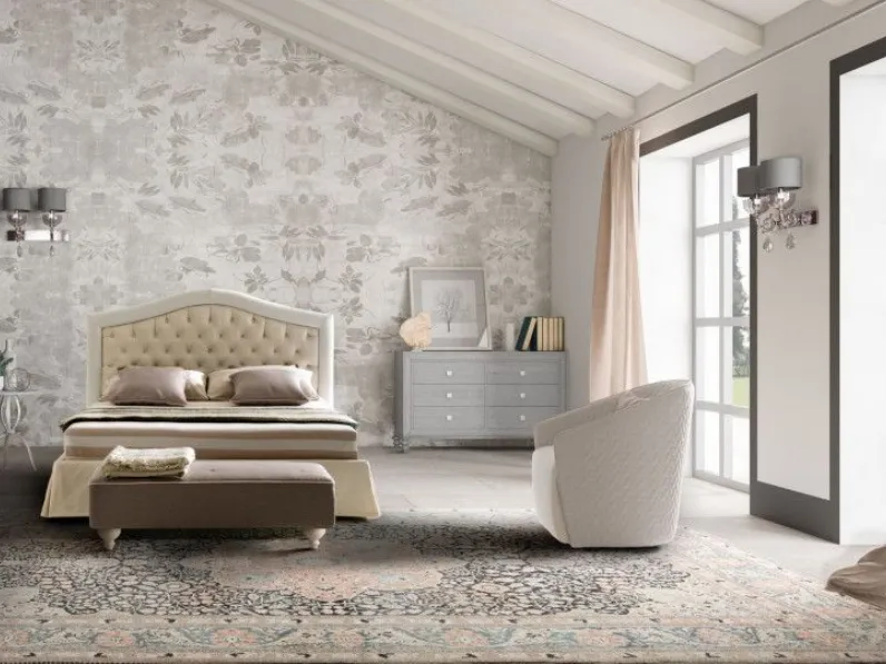 Letto design con contenitore Dama Le comfort a prezzo scontato