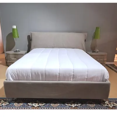 Letto imbottito con contenitore Darmien&traditiona prezzo ribassato