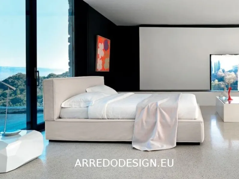 Letto imbottito con contenitore Duck�Noctis�a prezzo scontato