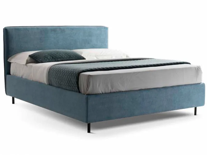 Letto imbottito con contenitore EmmaStilfara prezzo scontato