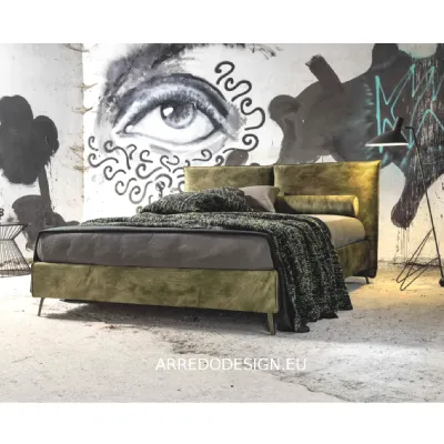 Letto imbottito con contenitore Gaber�Veneran�a prezzo ribassato