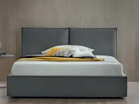 Letto imbottito con contenitore GeorgeFelisa prezzo ribassato