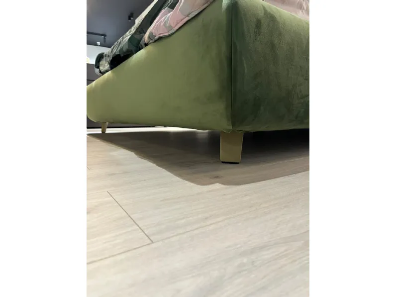 Letto matrimoniale con contenitore Ginevra Novaluna a prezzo ribassato