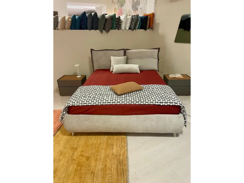 Letto imbottito con contenitore Justine�Ergogreen�a prezzo scontato