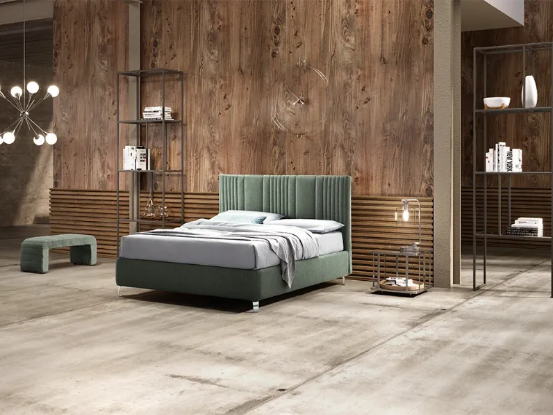 Letto Letto matrimoniale ma con contenitore Artigianale SCONTATO a PREZZI OUTLET
