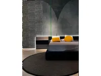 Letto imbottito modello Letto space di Novamobili scontato 30%