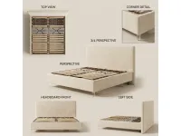 Letto  luxury Collezione esclusiva SCONTATO a PREZZI OUTLET