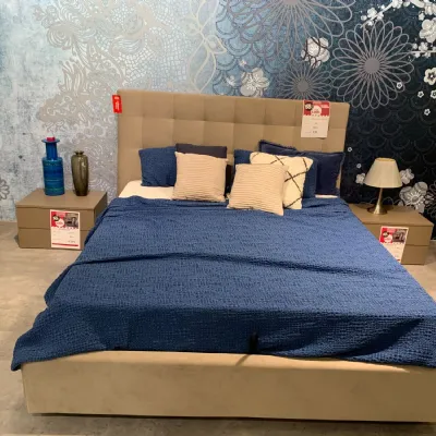 Letto matrimoniale con contenitore Ninfea Collezione esclusiva a prezzo ribassato