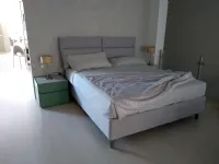 Letto imbottito con contenitore PlioOggionia prezzo ribassato