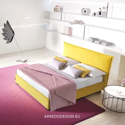 Letto moderno con contenitore Silene * Le comfort a prezzo scontato