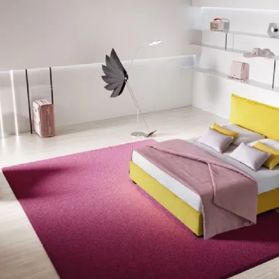 Letto imbottito con contenitore SileneMottes selectiona prezzo scontato