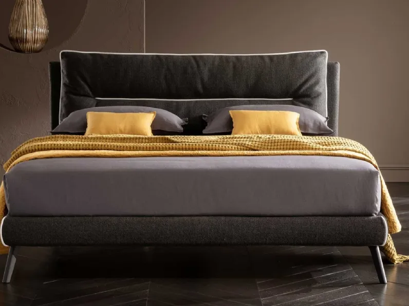 Letto moderno Soul creta Altrenotti con uno sconto del 30%